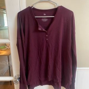 Long sleeve top